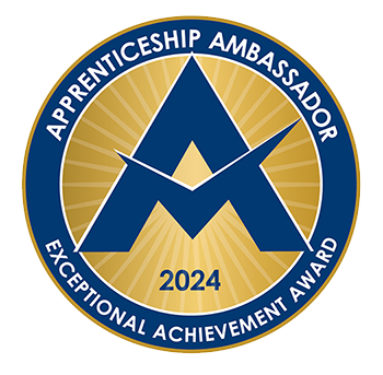 Apprenticeship Ambassador Exceptional Achievement Award 2024